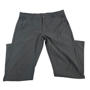 BYLT Everyday Pant Men's Charcoal Gray Polyester Casual Comfort XXL x 31